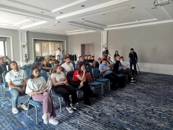 Uluslararası Güreş Günü vesilesiyle Şamahı'da medya turu düzenlendi