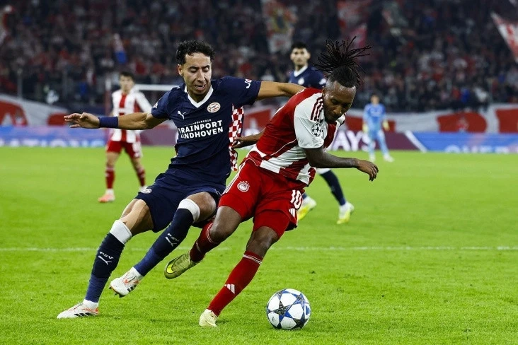 Olimpiakos və PSV Çempionlar Liqasında heç-heçə etdilər