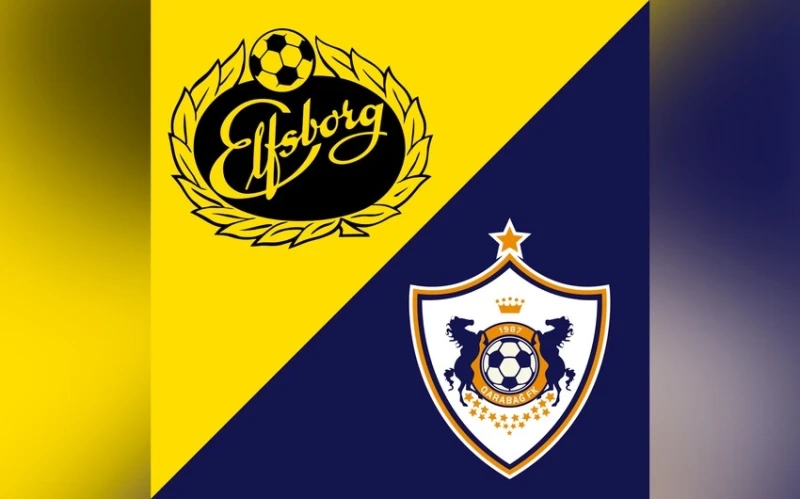Avropa Liqası: Elfsborq və Qarabağ komandalarının start heyətləri açıqlanıb