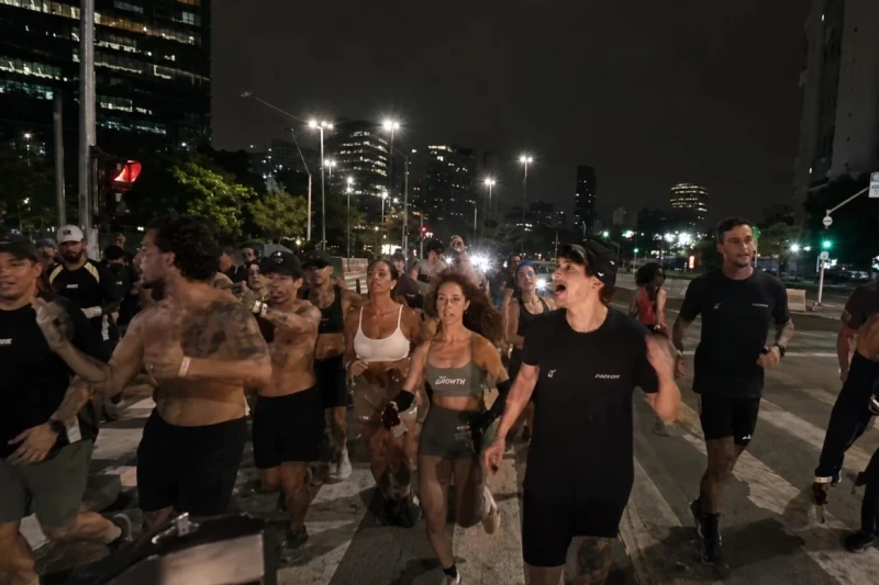 Brezilya'da elektronik müzik ve koşuyu birleştiren koşu festivalleri trend haline geldi