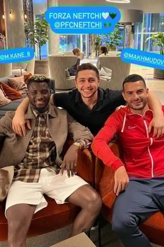 Emin Mahmudov ve Mamadu Kane Letonya'da Buluştu