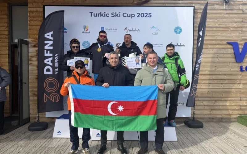 Azərbaycanın həvəskar xizəkçiləri Türk Dövlətləri Kubokunda iki medal qazanıblar