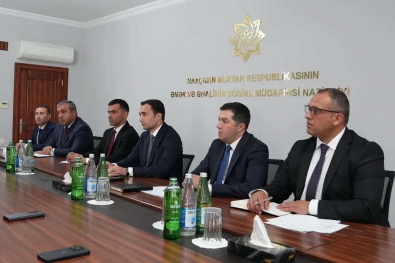 MPK rəhbərliyi Naxçıvanda Paralimpiya hərəkatının inkişafını müzakirə edib - FOTO