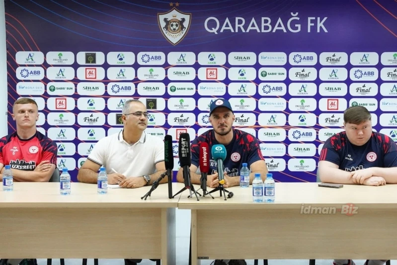 Shelbourne oyuncusu, Karabağ maçından önce galibiyet umduğunu belirtti