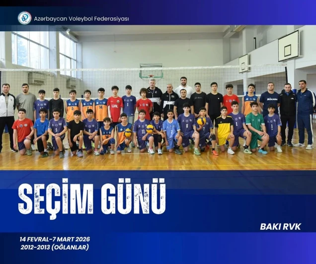 AVF продолжает отбор среди юных и молодых волейболистов