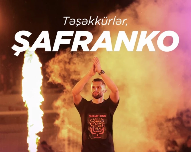 Sabah Pavol Şafranko ilə müqaviləni uzatmadı