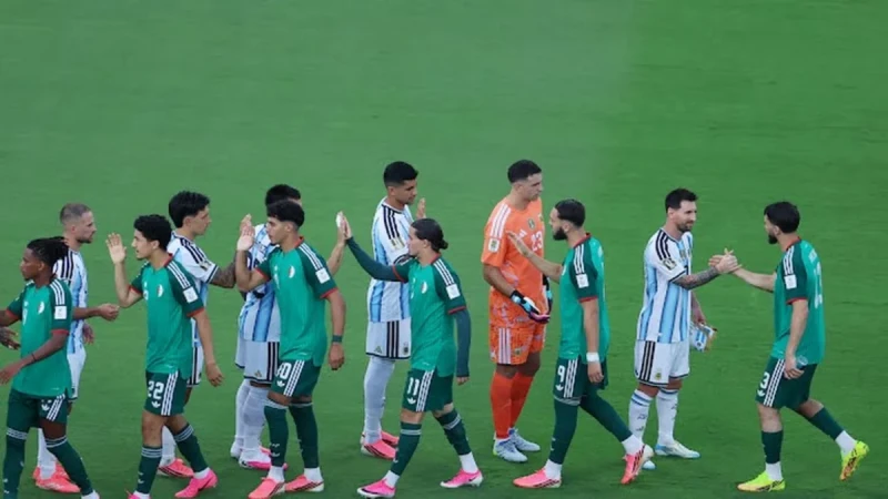 DÇ-2026: Argentina - Əlcəzair oyunu started