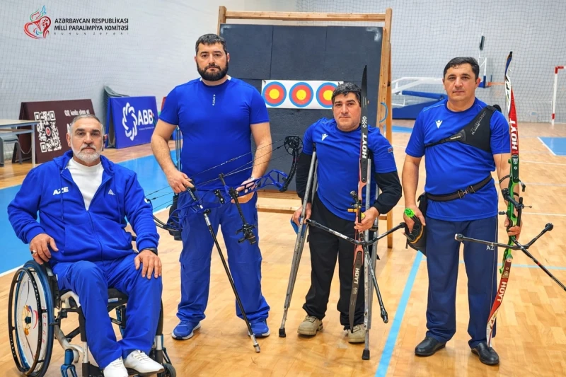 Para-Archery Athletes' Training Camp in Shaki