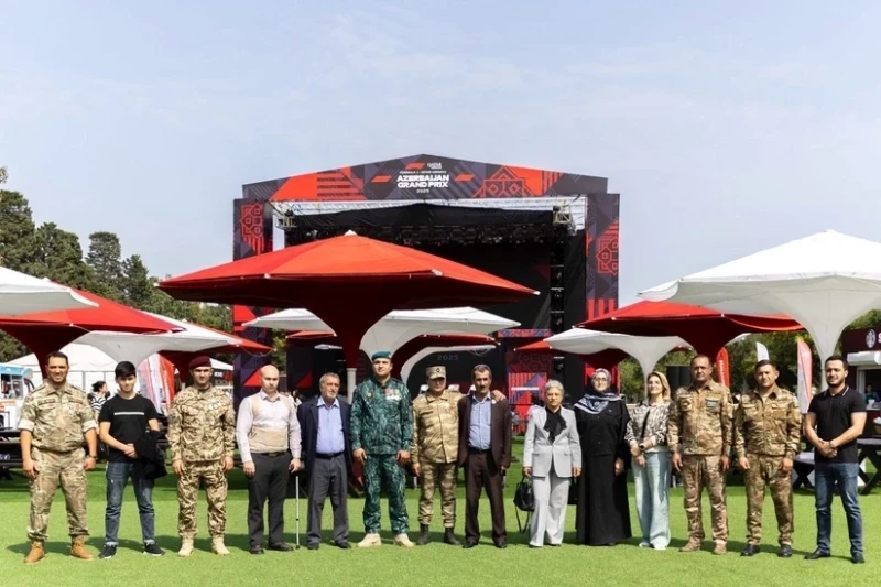 Martyrs' Families and Veterans Were Honorary Guests at the Formula 1 Azerbaijan Grand Prix