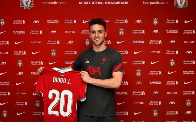 Liverpul Dioqo Jotanın xatirəsinə 20 nömrəli formanı dövriyyədən çıxardı