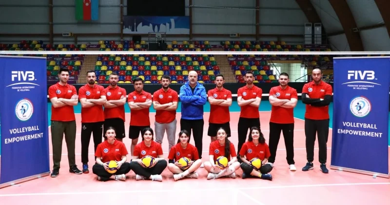 2nd Degree Courses for Volleyball Coaches Completed in Baku
