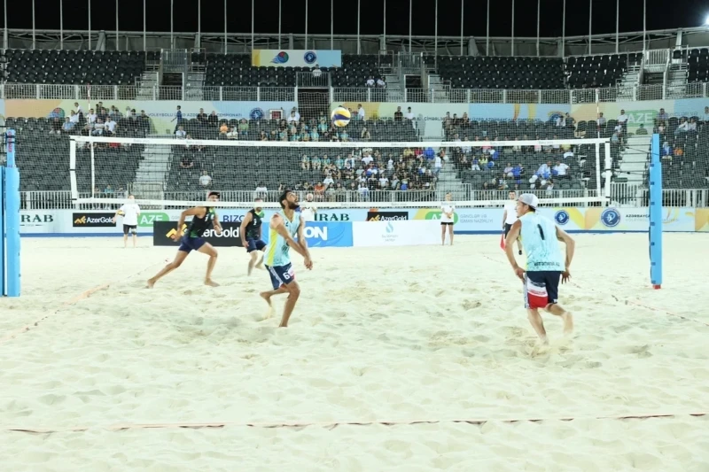 Çimərlik voleybolu üzrə Azərbaycan çempionatının püşkatma mərasimi keçirilib