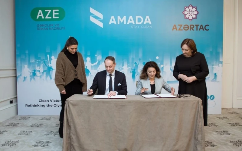 Azərbaycan və Almaniya Milli Antidopinq Agentlikləri arasında Anlaşma Memorandumu imzalanıb