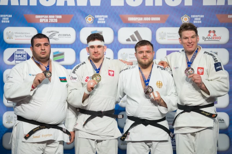 Azerbaycanlı judocular Varşova Avrupa Açık Turnuvası'nda 3 madalya kazandı