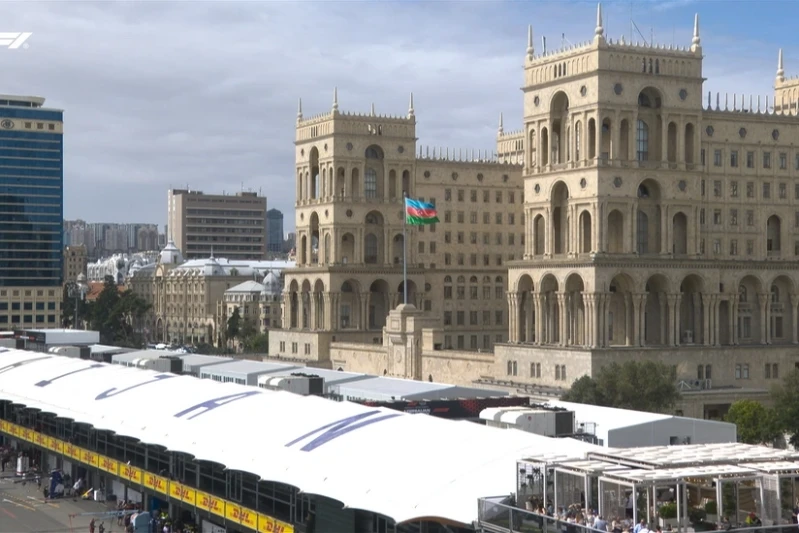 Third Free Practice started at the Azerbaijan Grand Prix of Formula 1 in Baku