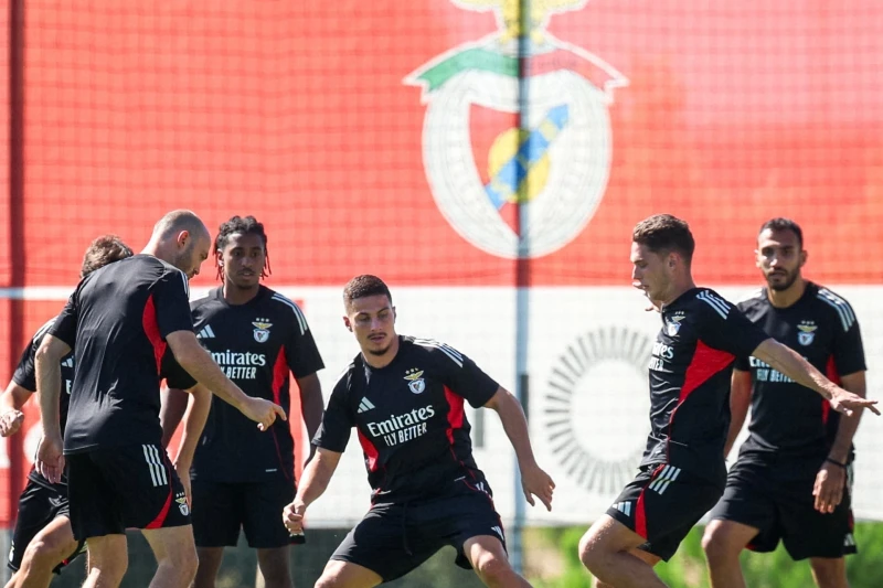 Benfica Karabağ Maçına Hazırlık - Antrenmandan FOTOĞRAFLAR