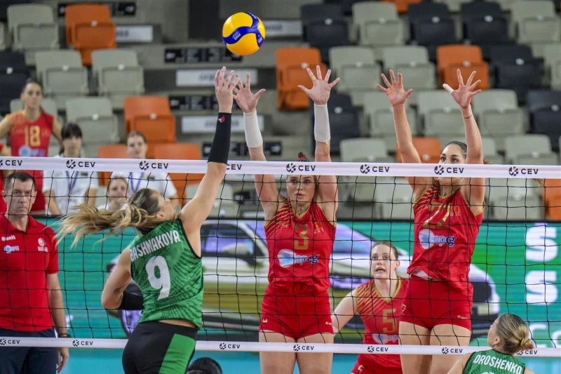 Azerbaijan Women's Volleyball Team Last in European Golden League
