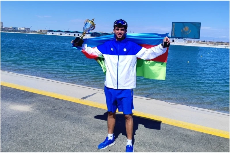 Azərbaycan avarçəkəni Türküstan kubokunda bürünc medal qazanıb