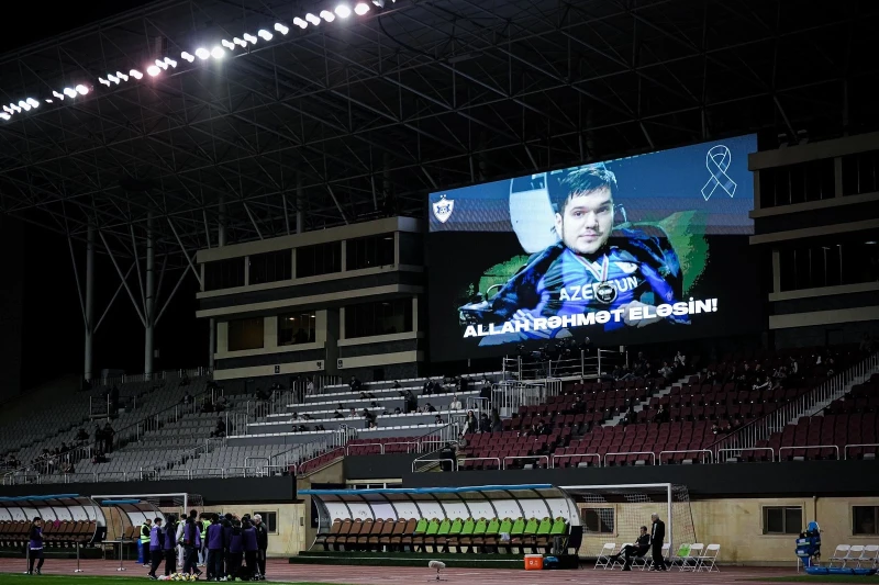 Qarabağ vəfat etmiş azarkeşini andı