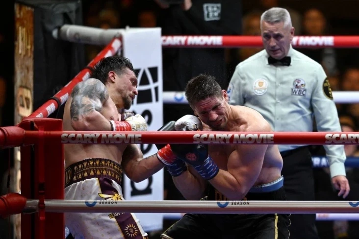 Oleksandr Usyk, Rico Verhoeven'i Teknik Nakavtla Mağlup Ederek WBC Kemerini Korudu