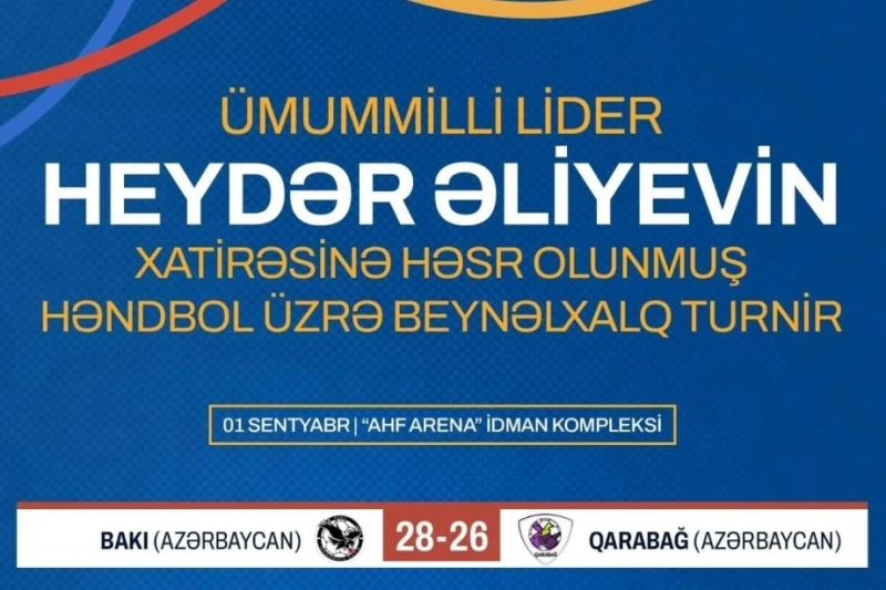 Bakü, Haydar Aliyev'e adanan turnuvada yarı finale yükseldi