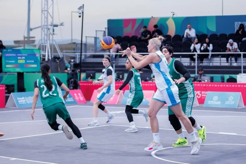 Azərbaycanın qadın basketbol millisi İslam Həmrəyliyi Oyunlarında Səudiyyə Ərəbistanını məğlub edib