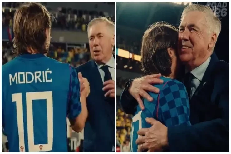 Ançelottinin Modriçlə zarafatı: Sənin braziliyalı baban var, elə deyilmi?