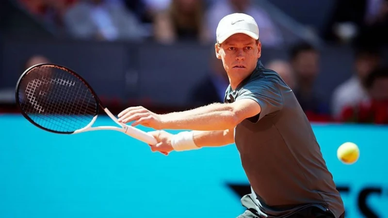 Yannik Sinner 2016-cı ildən sonra 14000-dən çox reytinq xalı toplayan ilk tennisçi olub