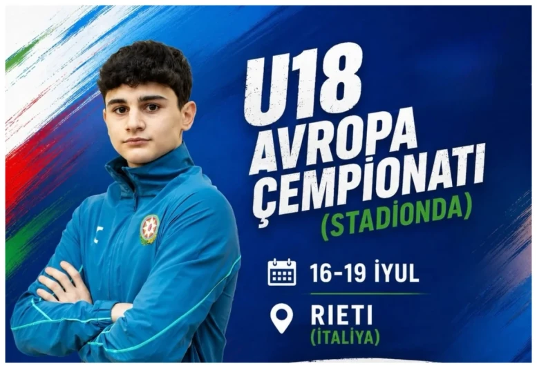 Azərbaycan atleti Ramil İsmayılov U-18 Avropa çempionatında iştirak edəcək