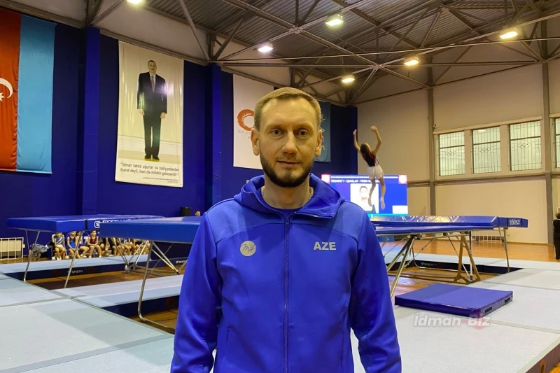 Vladimir Şulikin müsahibəsi: Azərbaycanda batut gimnastikası inkişafdadır