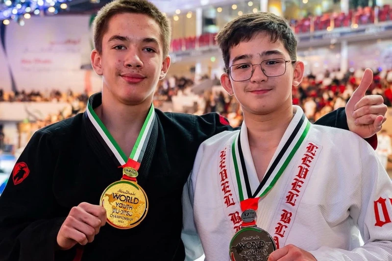 Our athletes Baghir Aliyev and Timur Simvol won gold medals at the Jiu-Jitsu World Championship - PHOTO