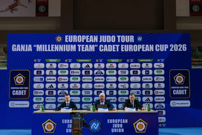 Draw Ceremony of the European Judo Cup for Juniors Held in Ganja