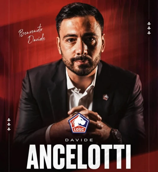 Davide Ancelotti, Lillein teknik direktörü olarak atandı - Resmi