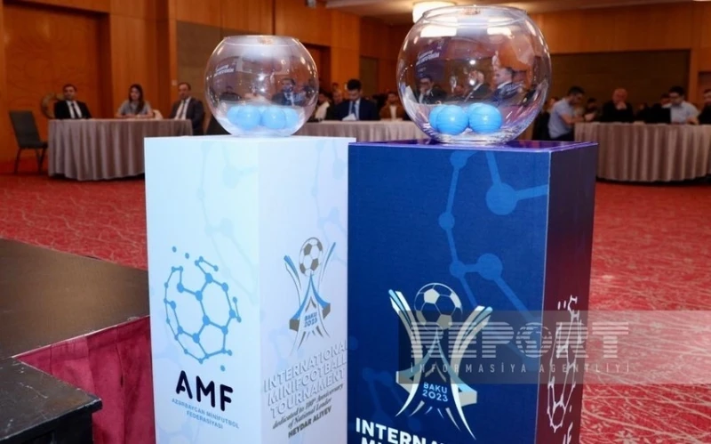Azərbaycanda təşkil olunacaq minifutbol üzrə dünya çempionatının püşkatma mərasimi keçiriləcək