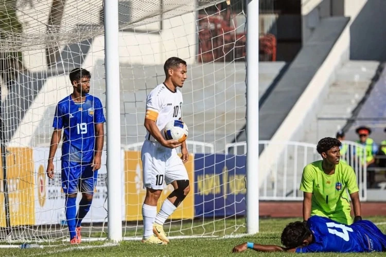 Sabahın futbolçusu Raxmonaliyev Özbəkistan U-23 millisinin heyətində qol vurub