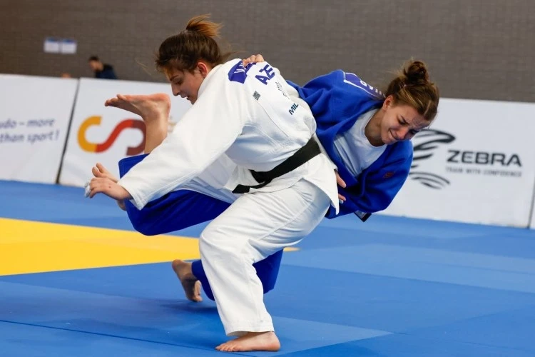 Vusala Hajiyeva wins silver at Junior Judo European Cup