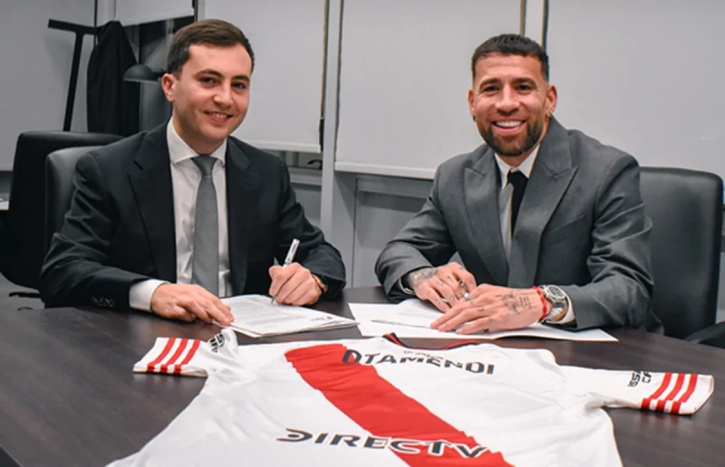 Nikolas Otamendi River Pleyt ilə 2027-ci ilə qədər müqavilə imzalayıb
