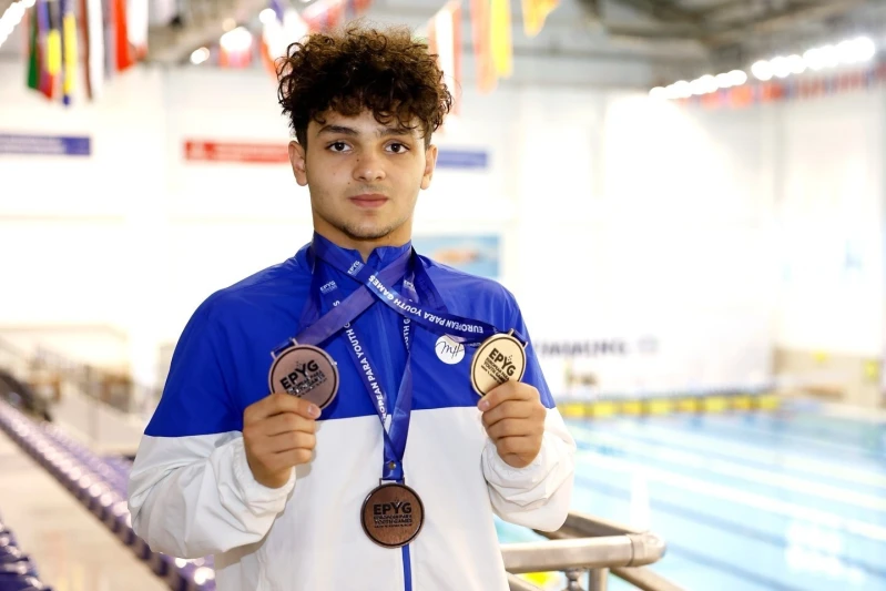 Əli Vəliyevin Avropa Gənclər Paralimpiya Oyunlarında qazandığı yeni medallar