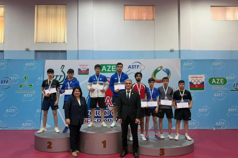 Stolüstü tennis üzrə Azərbaycan birinciliyinin qalibləri müəyyənləşib - FOTO
