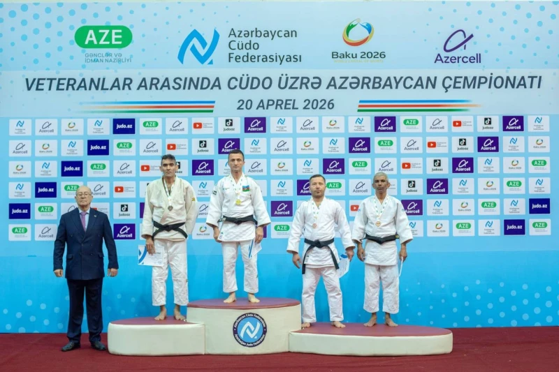 Cüdo üzrə veteranlar arasında Azərbaycan çempionatı keçirilib - FOTO