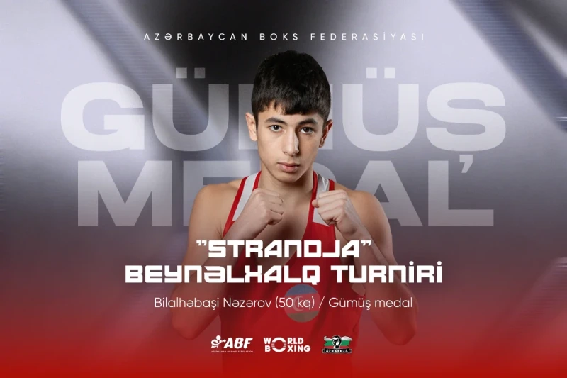 Bilalhəbaşi Nəzərov Strandja turnirində gümüş medal qazandı