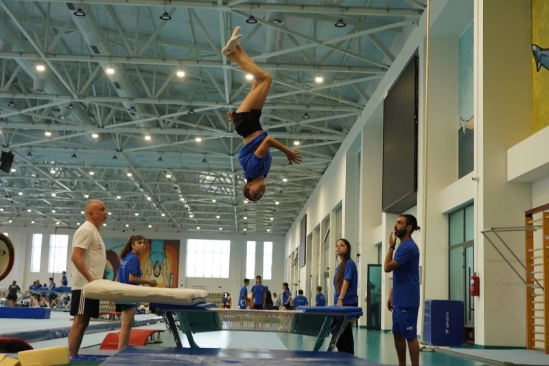 European Trampoline and Tumbling Training Camp Starts in Baku - PHOTO