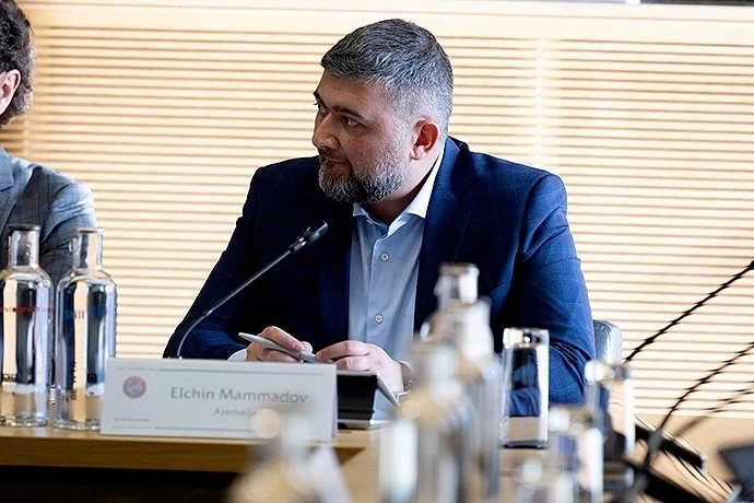 AFFA rəsmisi UEFA-nın iclasında