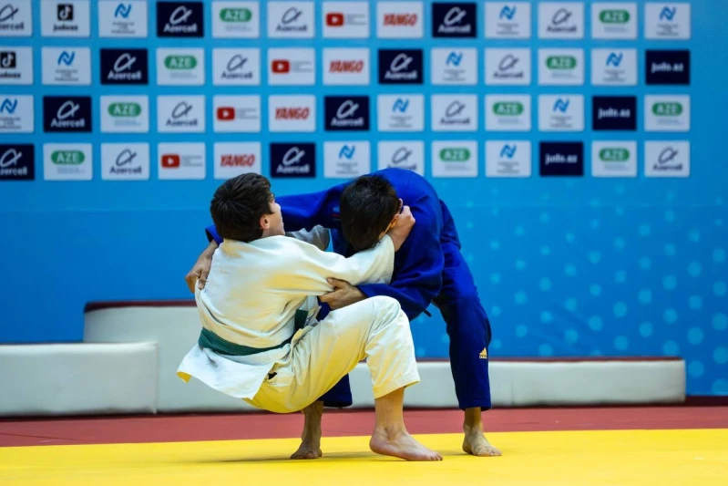 Стартовал чемпионат Баку среди дзюдоистов до 14 лет - ВИДЕО