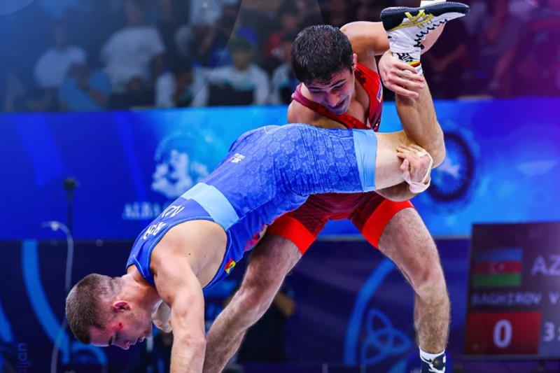 Azerbaijan's U-20 freestyle wrestling team embarks on trips to Bursa and Antalya