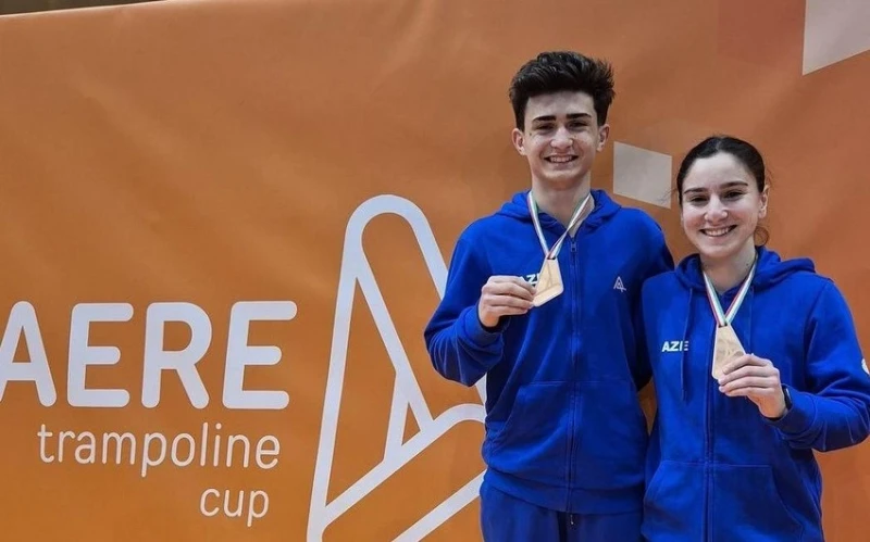 Azərbaycan gimnastı: "Dünya Kubokunda ardıcıl ikinci dəfə medal qazanmağımız bizi çox sevindirir"
