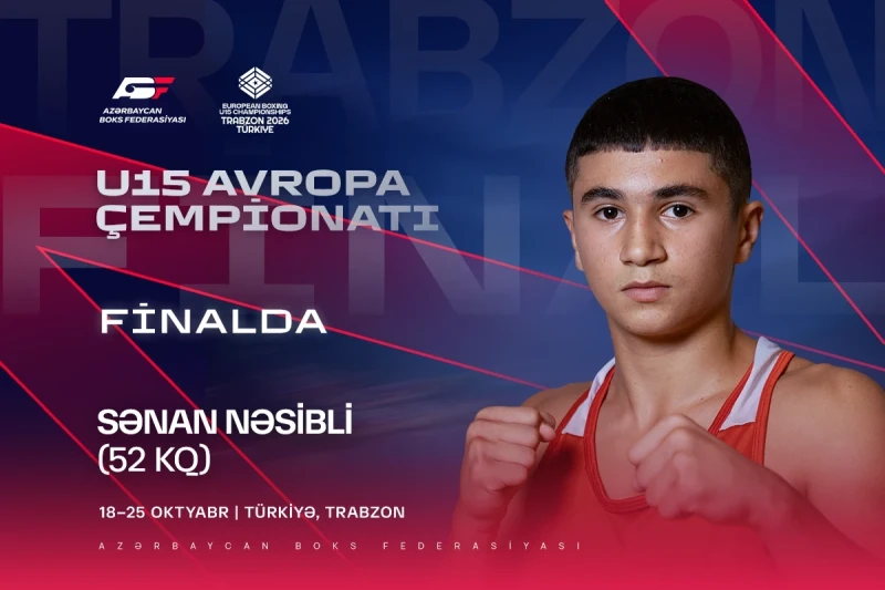 Azərbaycan millisinin üç boksçusu U-15 Avropa çempionatının finalına yüksəldi