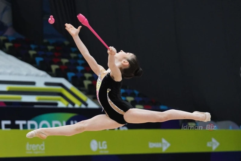 Azerbaijan Rhythmic Gymnastics Championship Continues at National Gymnastics Arena