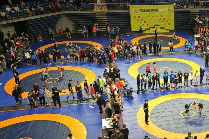 Mariya Stadnik Tallinn'de Genç Güreşçiler için Usta Dersi Verdi