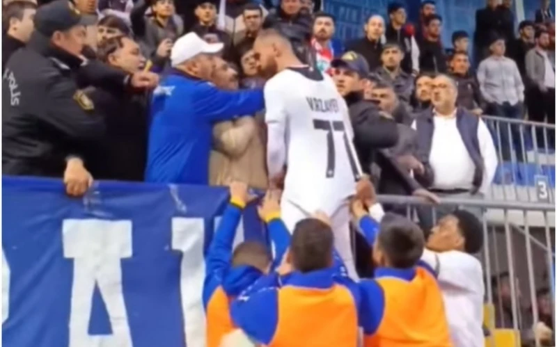 Penalty announced for "Turan Tovuz" player involved in a conflict with a fan